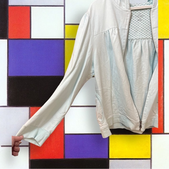 Sonoma Life+Style Zip Up Sweater - Picture 3 of 8